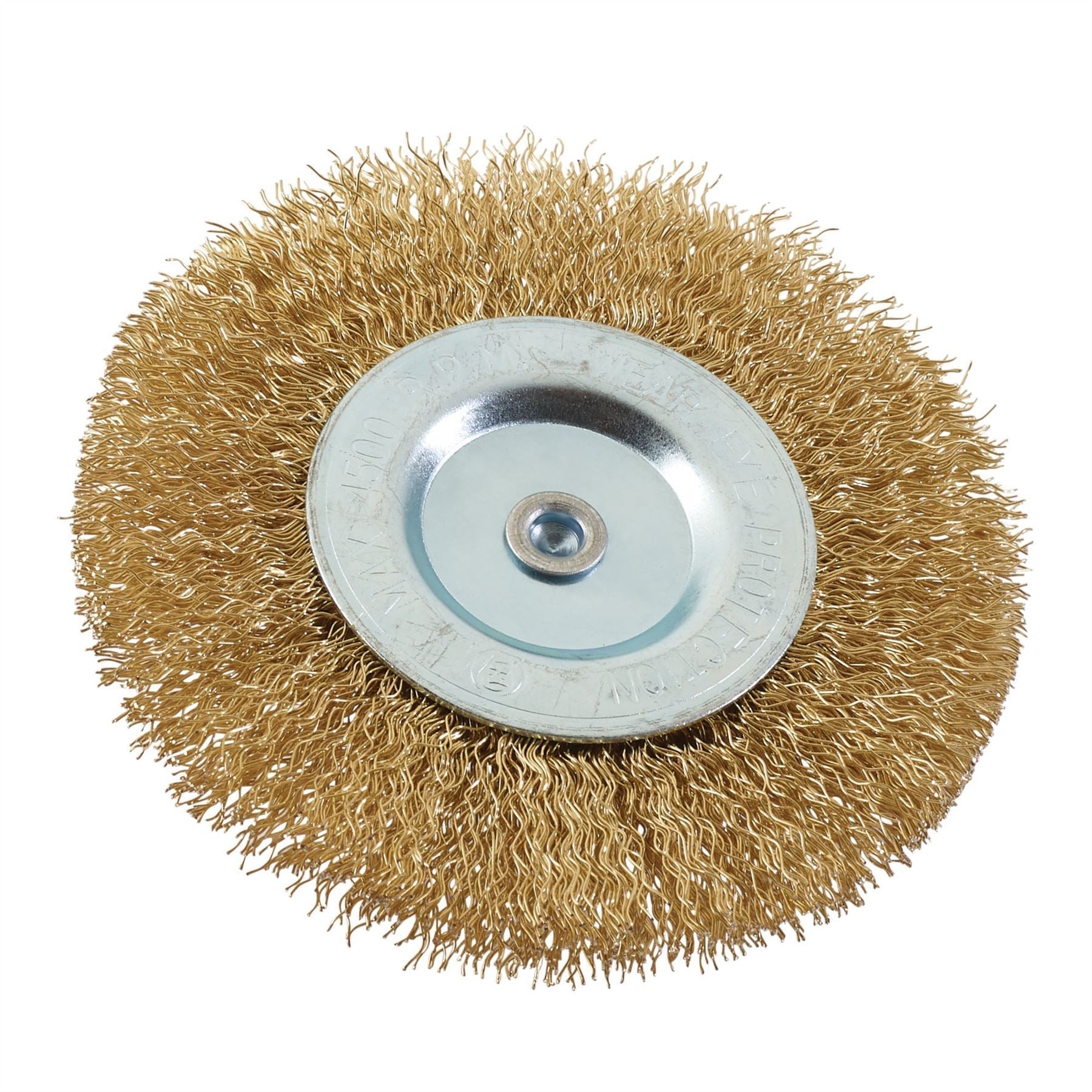 Draper 41428 Brassed Steel Crimped Wire Wheel Brush 100mm Draper