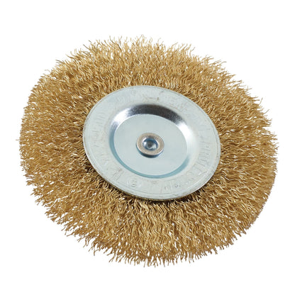 Draper 41428 Brassed Steel Crimped Wire Wheel Brush 100mm Draper