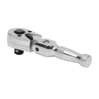 Sealey AK661SF Ratchet Wrench Flexi-Head Stubby 3/8"Sq Drive Sealey