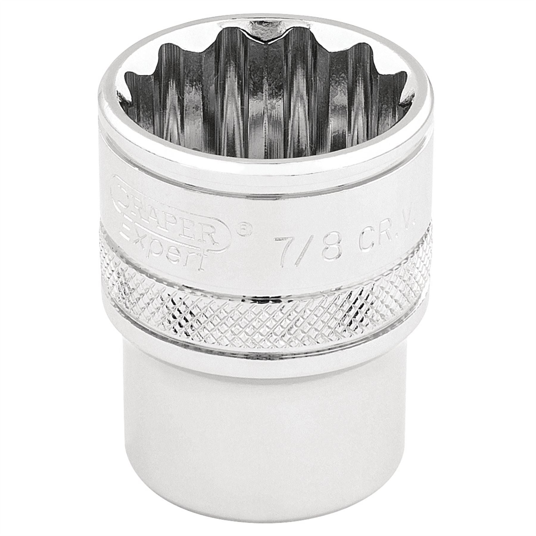Draper 49483 HI-TORQ® 12 Point Socket 3/8" Sq. Dr. 7/8" Draper
