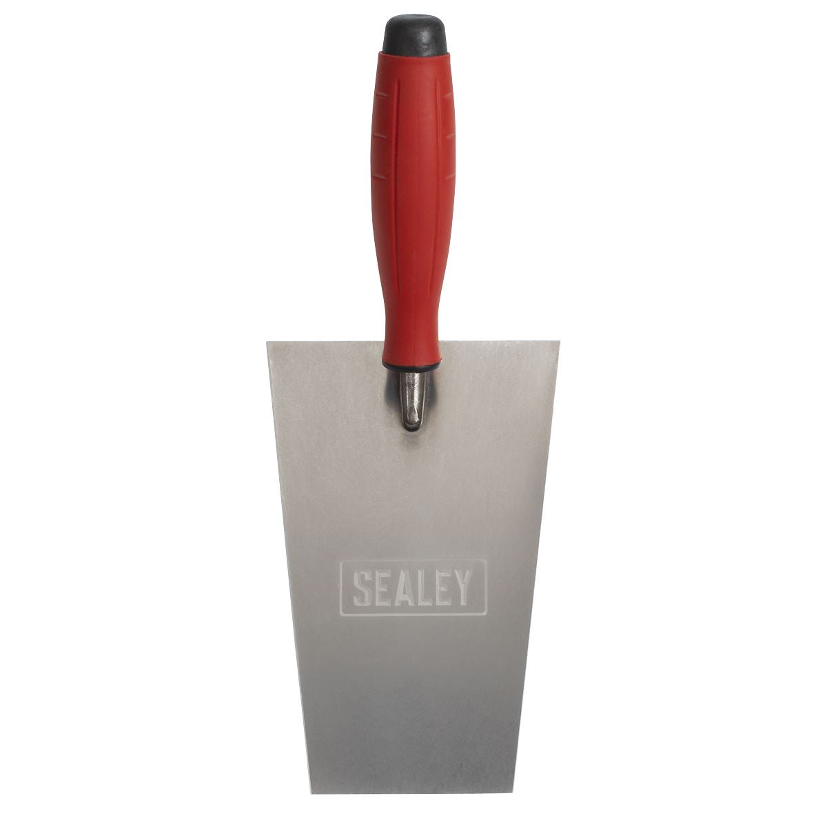 Sealey T1204 Stainless Steel Bucket Trowel - Rubber Handle - 180mm Sealey