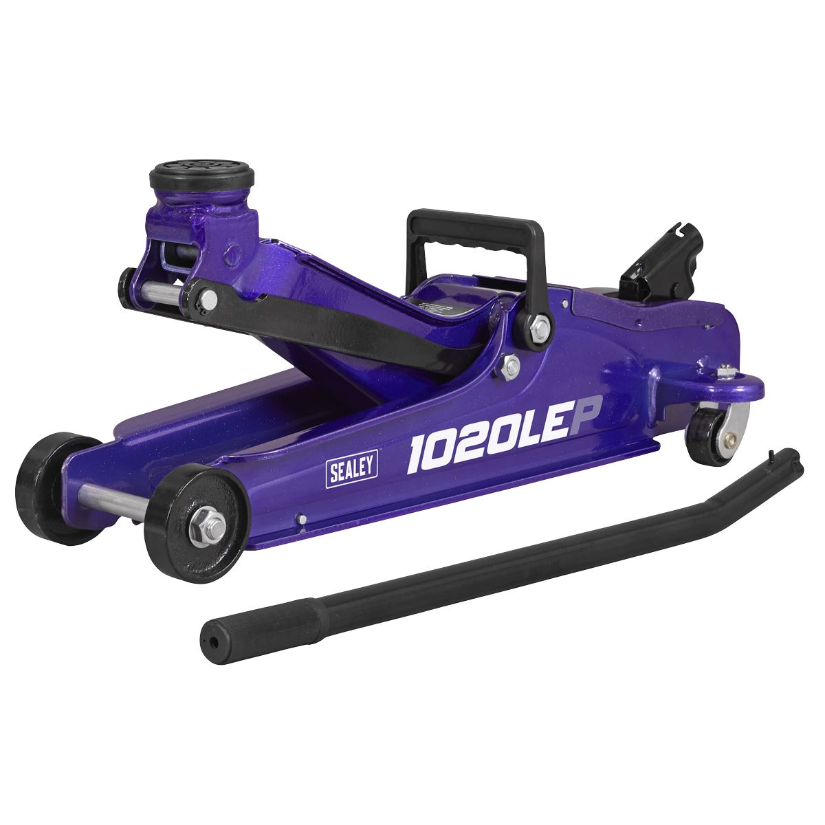 Sealey 1020LEP Low Profile Short Chassis Trolley Jack 2 Tonne - Purple Sealey