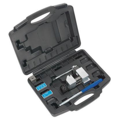 Sealey PFT/02 Brake Pipe Flaring Kit 3/16" SAE 4.75mm DIN Sealey