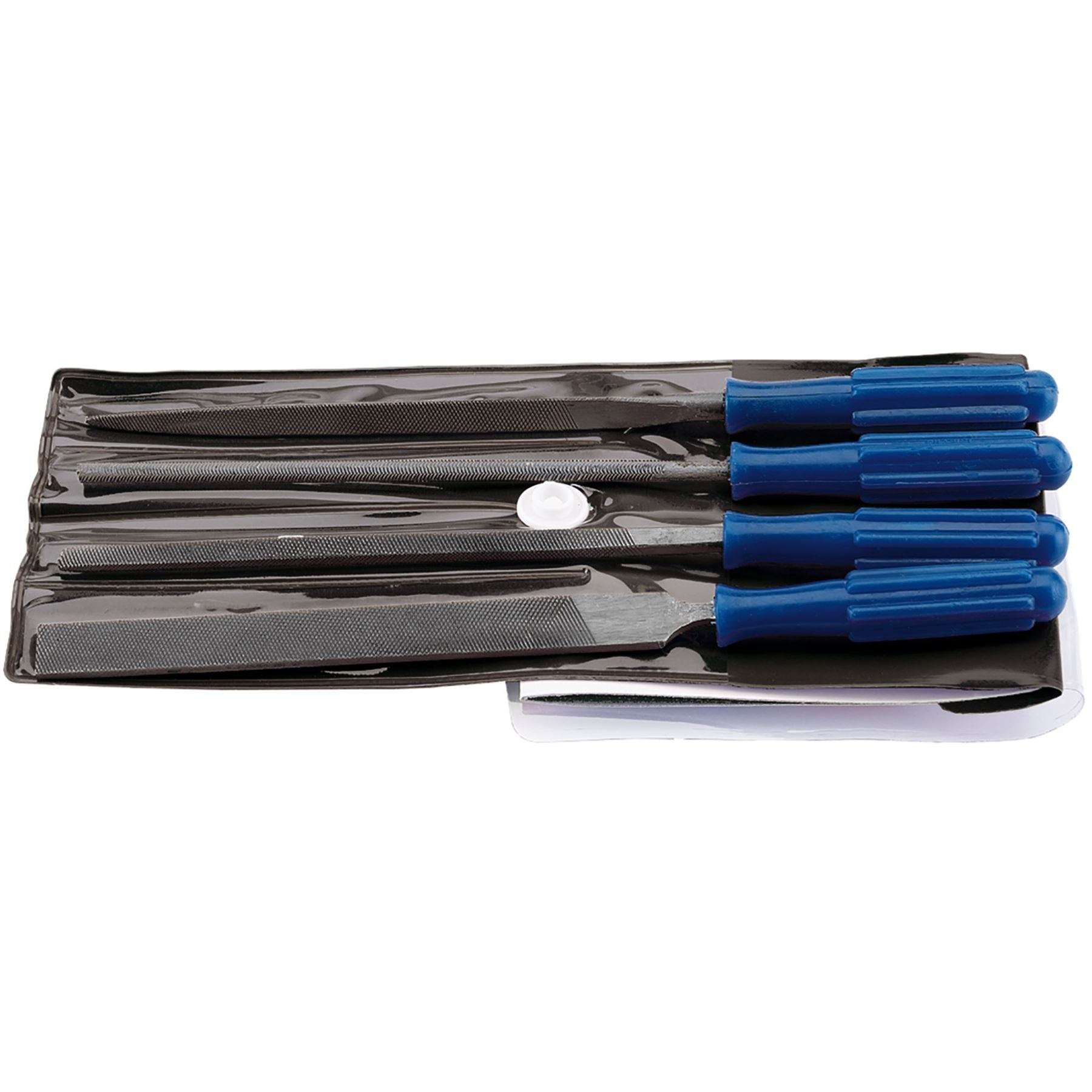 Draper 14184 Warding File Set with Handles 100mm 4 Piece Draper