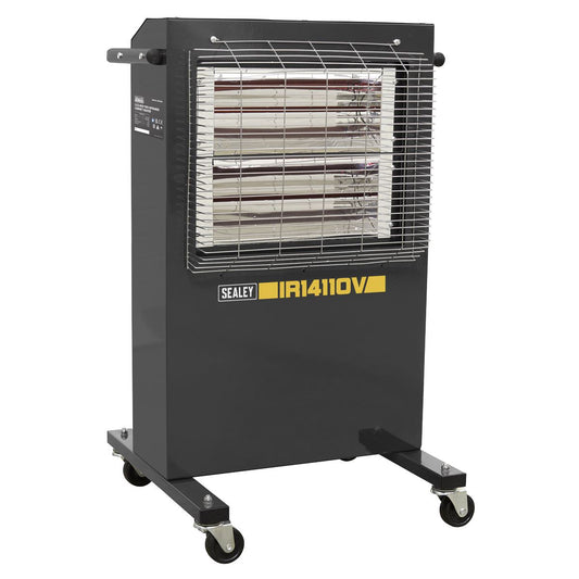 Sealey IR14110V Infrared Cabinet Heater 1.2/2.4kW 110V Sealey