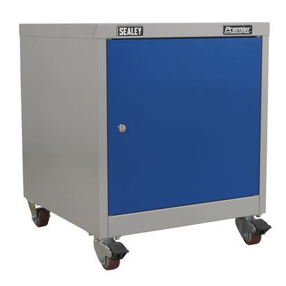 Sealey API5659 Mobile Industrial Cabinet 1 Shelf Locker Sealey
