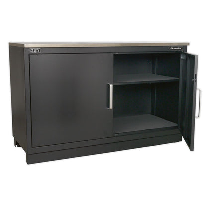 Sealey APMS02 Modular Floor Cabinet 2 Door 1550mm Heavy-Duty Sealey