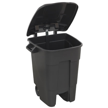 Sealey BM100 Refuse/Wheelie Bin 100L - Black Sealey