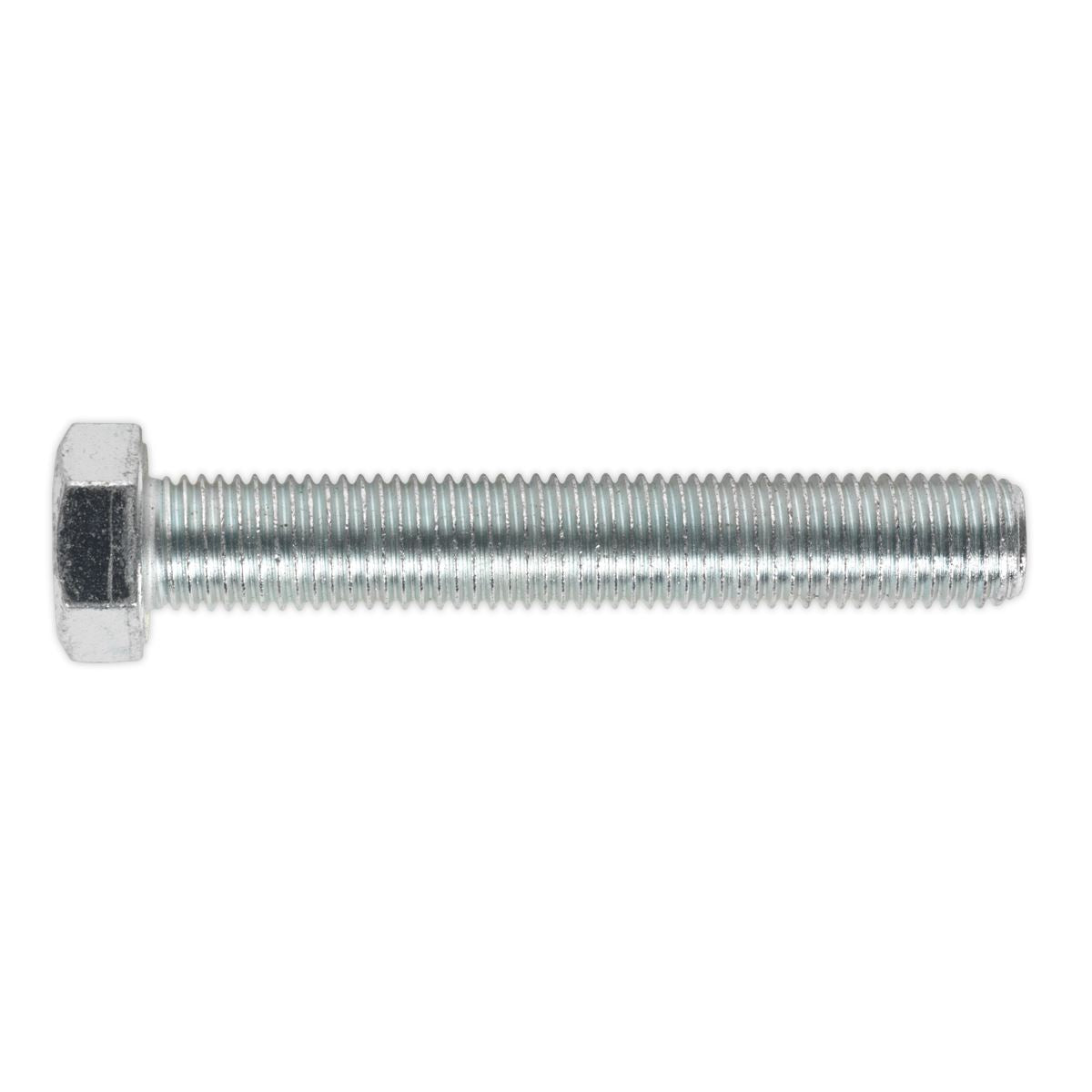 Sealey SS16100 HT Setscrew M16 x 100mm 8.8 Zinc Pack of 5 Sealey