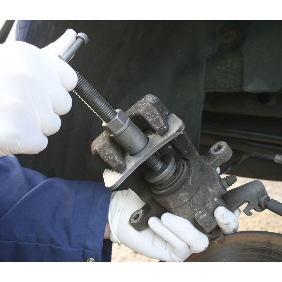 Sealey VS0282 Brake Piston Wind-Back Tool Kit 21pc Sealey