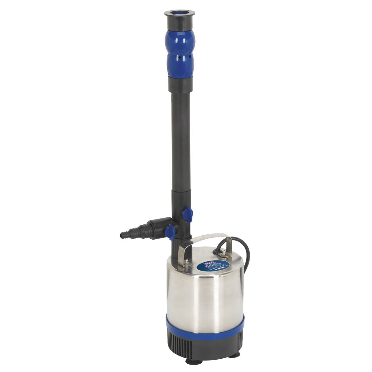 Sealey WPP3000S Submersible Pond Pump Stainless Steel 3000L/hr 230V Sealey