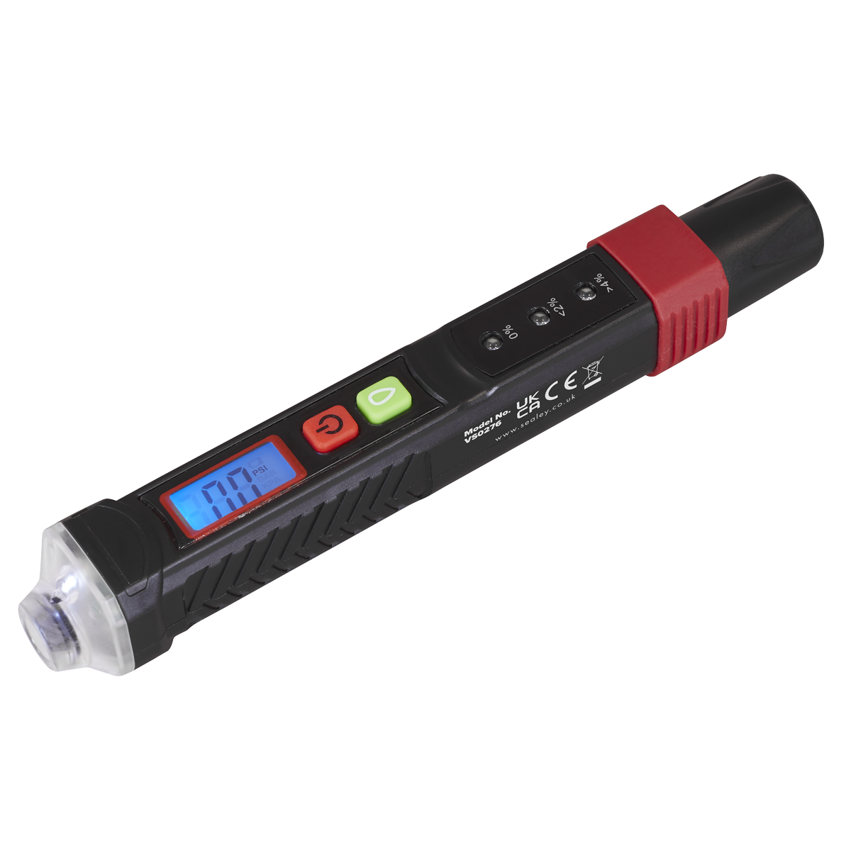 Sealey VS0276 2-In-1 Brake Fluid Tester & Tyre Pressure Gauge Sealey