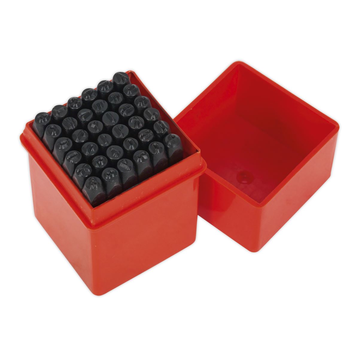 Sealey AK9296 Letter & Number Punch Set 36pc 4mm Sealey