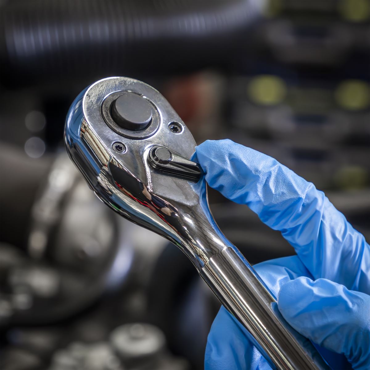 Siegen S01284 Ratchet Wrench Extendable 1/2"Sq Drive Siegen