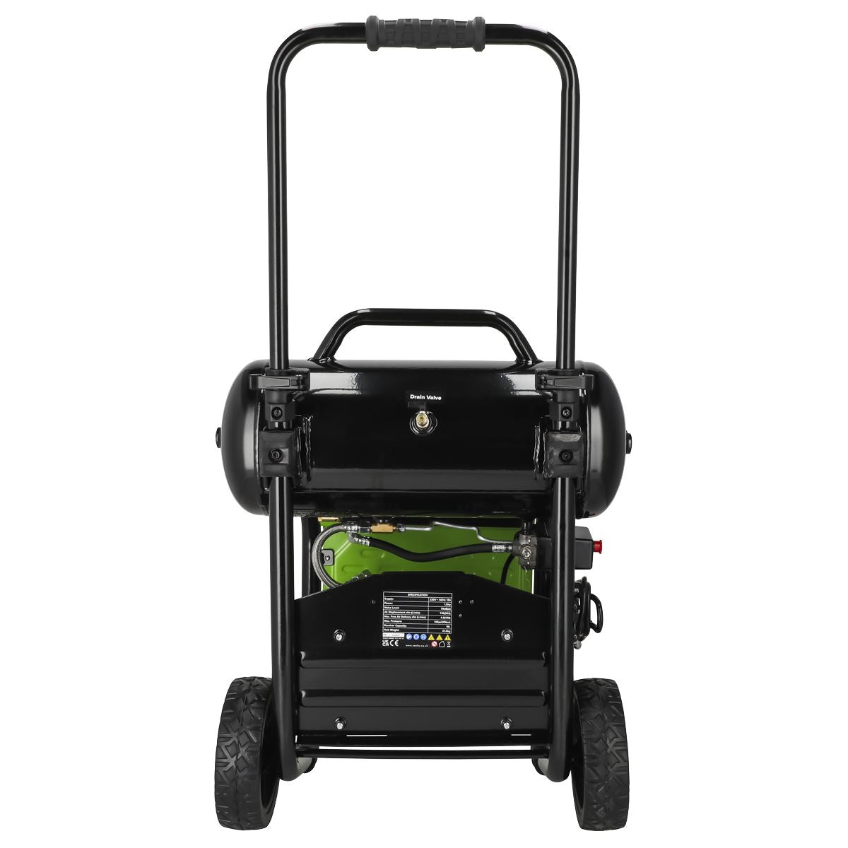 Sealey SAC1900 19L Oil Free Direct Drive Air Compressor 1.5hp Sealey