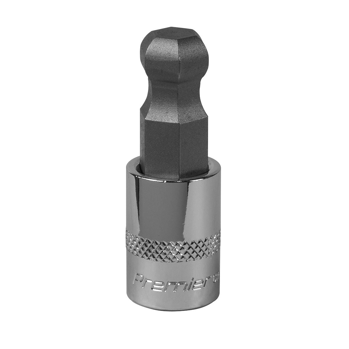 Sealey SBBH009 Ball-End Hex Socket Bit 12mm 3/8"Sq Drive Sealey