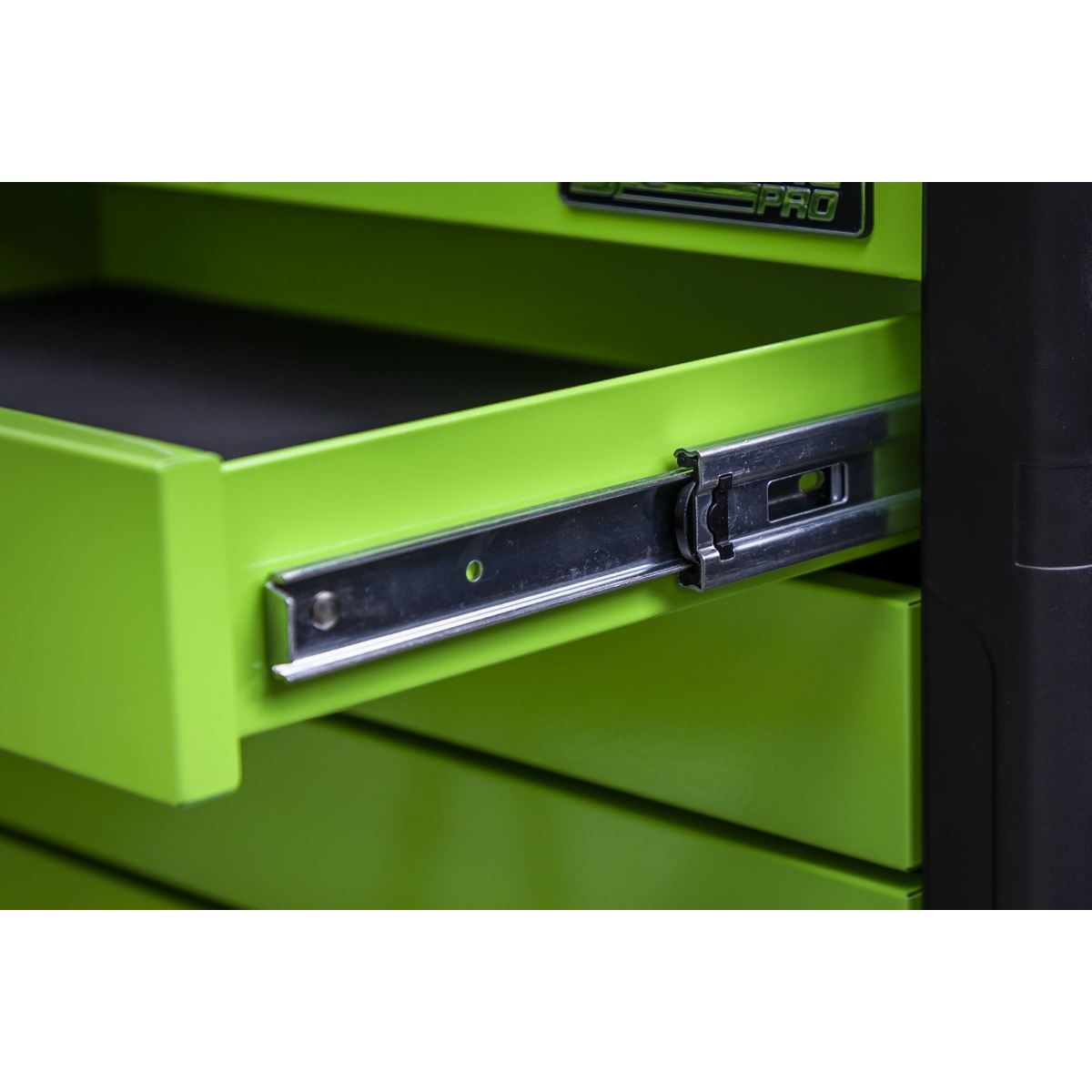 Sealey APPDSTACKG Topchest & Rollcab Combination 11 Drawer Push-To-Open - Green Sealey