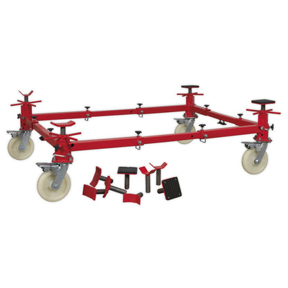Sealey VMD002 Vehicle Moving Dolly 4-Post 900kg Sealey