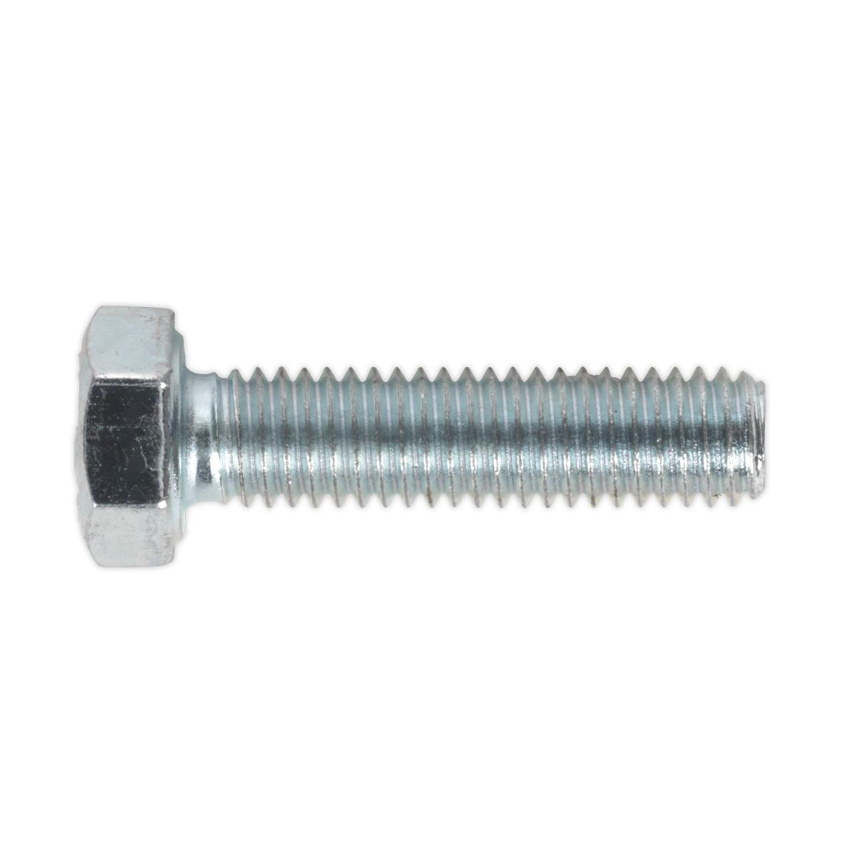 Sealey SS520 HT Setscrew M5 x 20mm 8.8 Zinc Pack of 50 Sealey