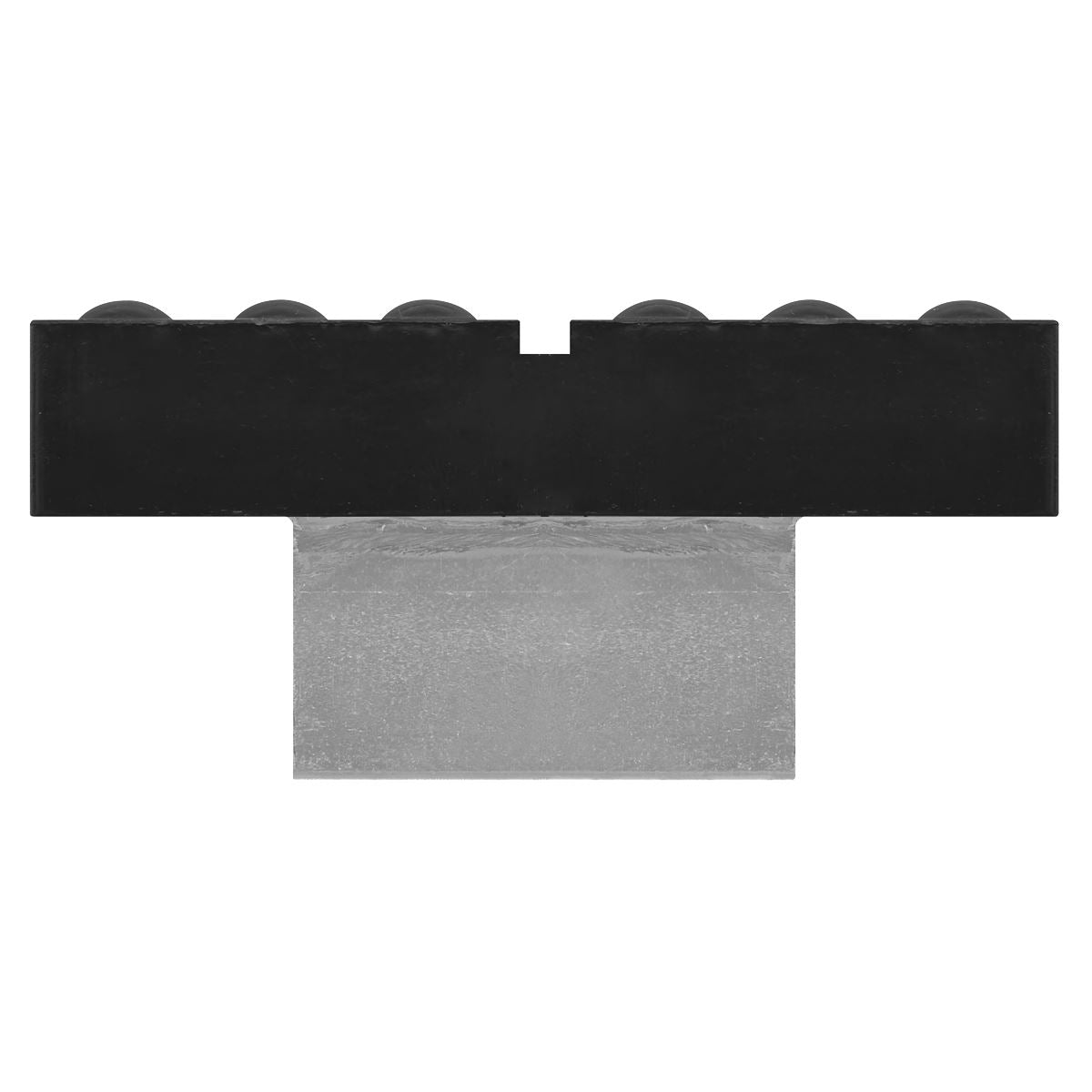 Sealey SJBEX.A05 Cross Slotted Rubber Support for Viking Jacking Beams Sealey