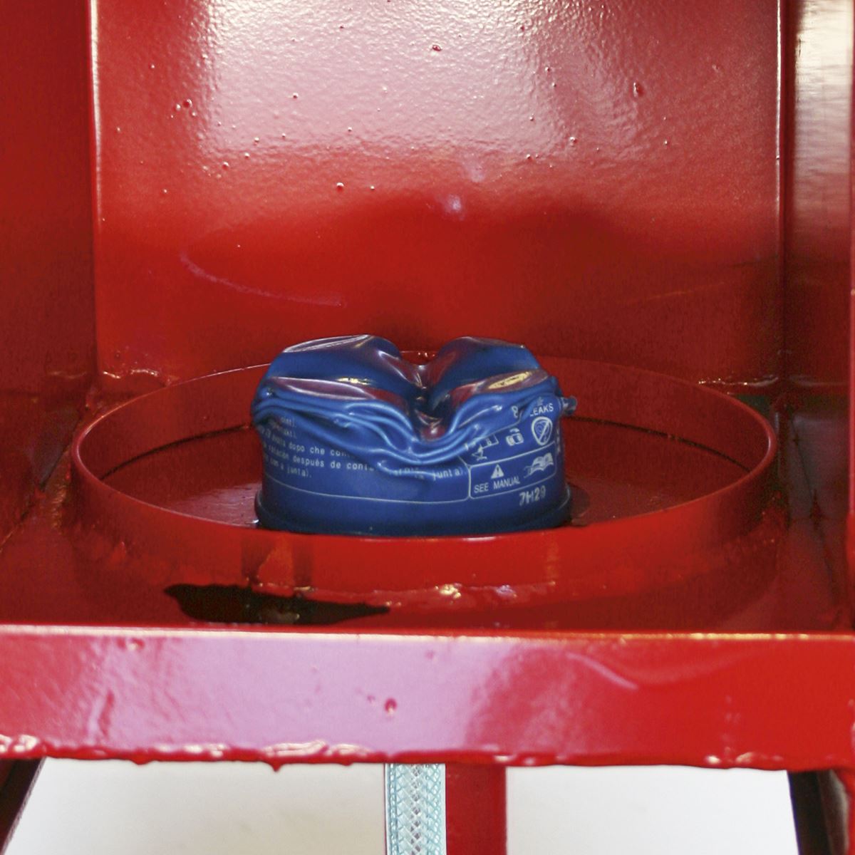 Sealey HFC08 Pneumatic Oil Filter Crusher Sealey