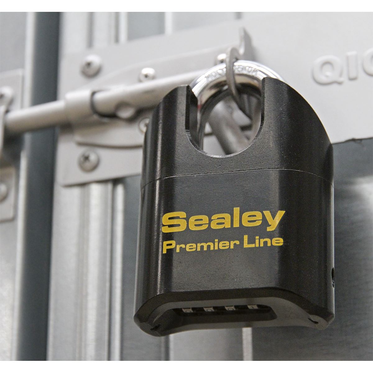 Sealey PL603S Steel Body Combination Padlock Shrouded Shackle 62mm Sealey