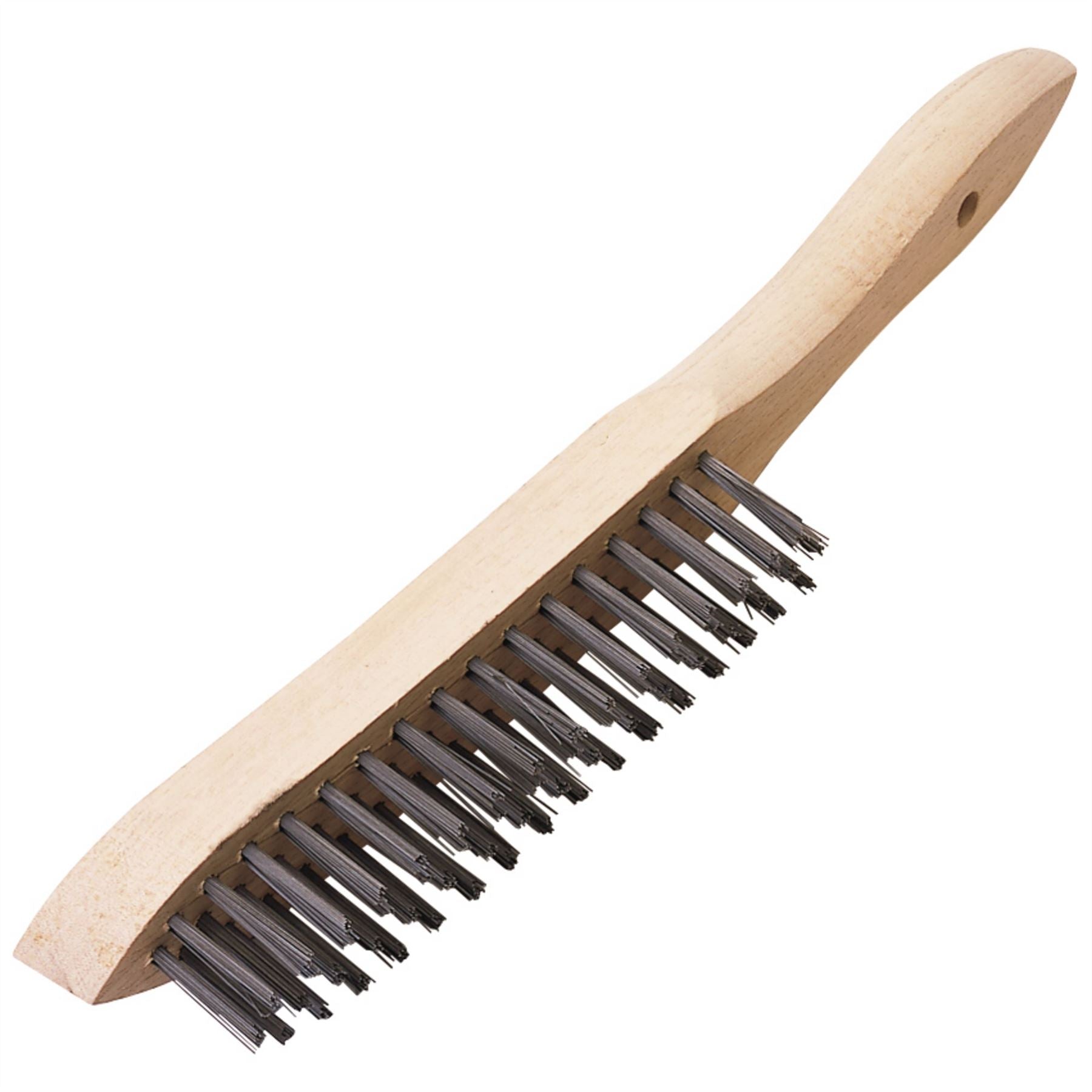 Draper 31548 Heavy Duty 3 Row Wire Scratch Brush 310mm Draper