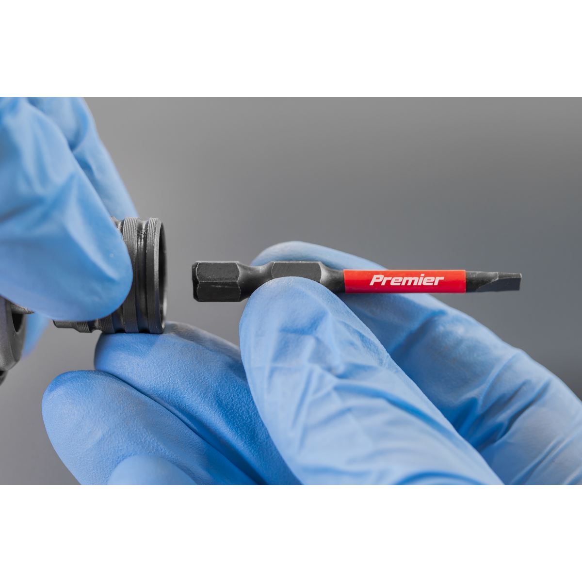 Sealey AK8226 Slotted 4.5mm Impact Power Tool Bits 50mm - 3pc Sealey