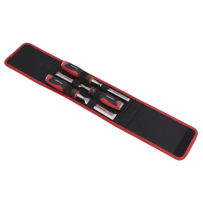 Sealey AK9238 Hammer-Thru Wood Chisel 3pc Set Sealey