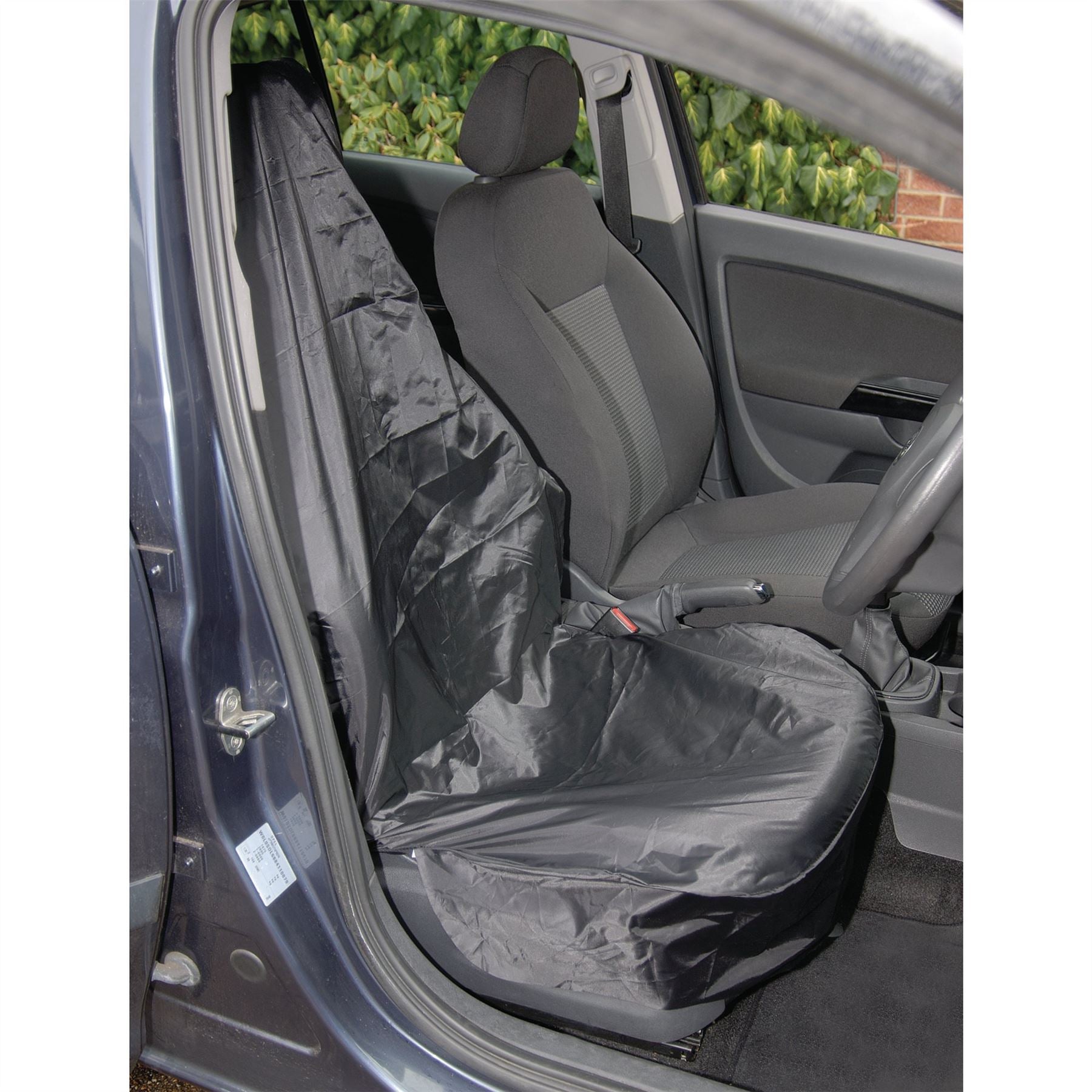 Draper 22596 Side Airbag Compatible Polyester Front Seat Cover Draper