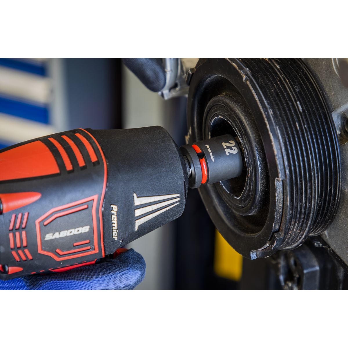 Sealey AK5617M Impact Socket Set 13pc 1/2"Sq Drive Metric Sealey