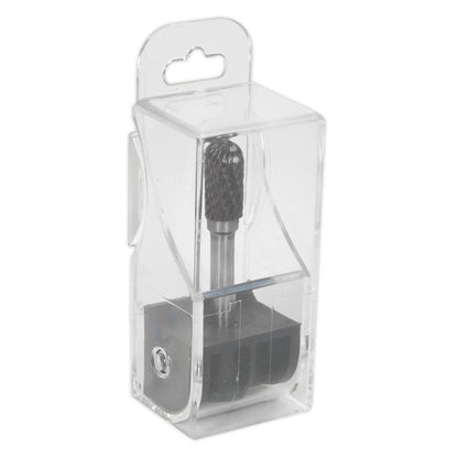 Sealey SDB02 Tungsten Carbide Rotary Burr Cylindrical Ball Nose Ø10mm Sealey