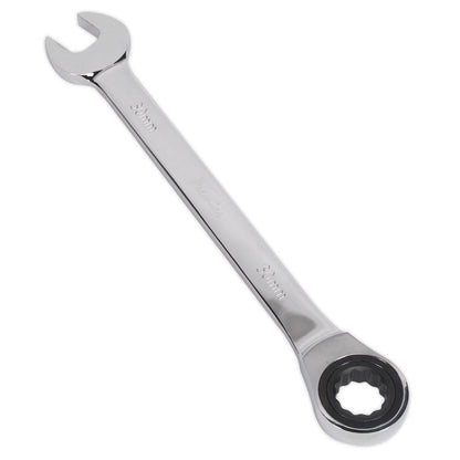 Sealey RCW30 Ratchet Combination Spanner 30mm Sealey