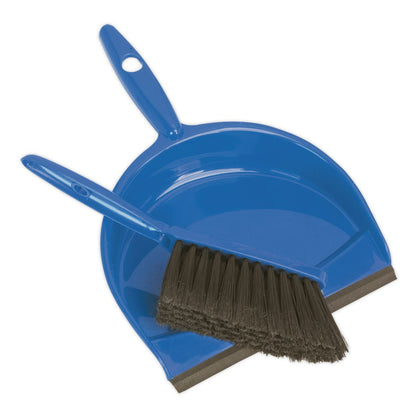 Sealey BM04 Dustpan & Brush Set Composite Sealey