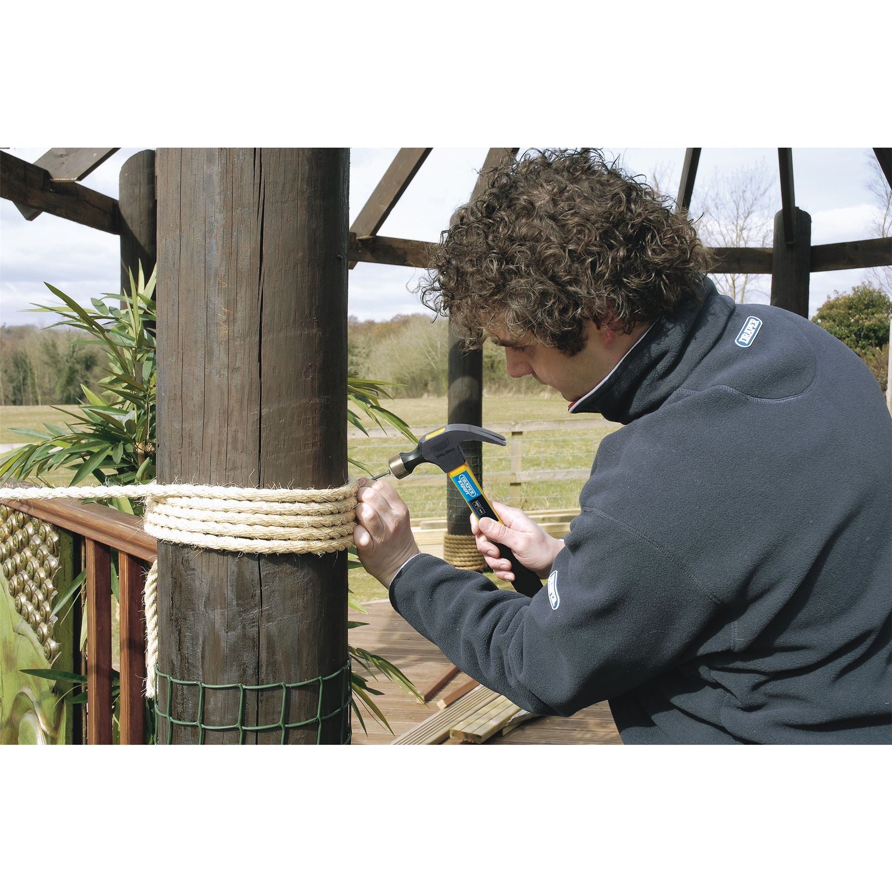 Draper 63347 Expert Fibreglass Shafted Claw Hammer 560g/20oz Draper