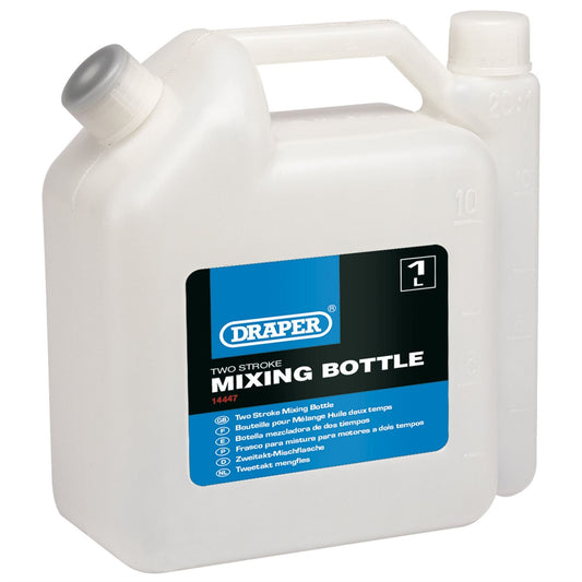 Draper 14447 Two Stroke Mixing Plastic Bottle 1L Draper