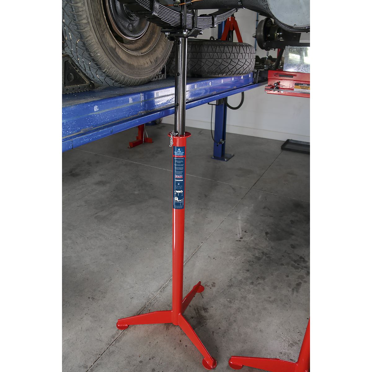 Sealey ASH4000 High Level Supplementary Support Stand 4 Tonne Capacity Sealey