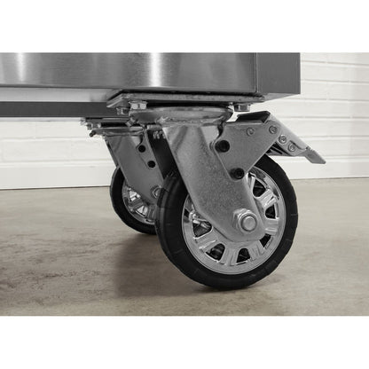 Sealey AP4804SS Mobile Stainless Steel Tool Cabinet 4 Drawer Sealey