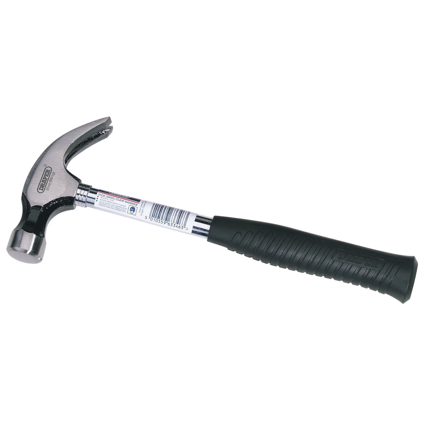 Draper 63346 Tubular Shaft Claw Hammer 560g/20oz Draper