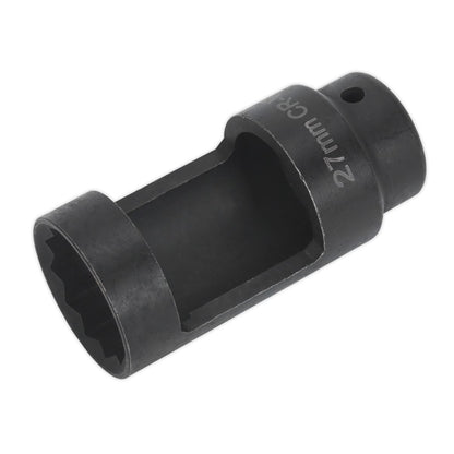 Sealey SX024 Diesel Injector Socket 27mm Thin Wall 1/2"Sq Drive Sealey