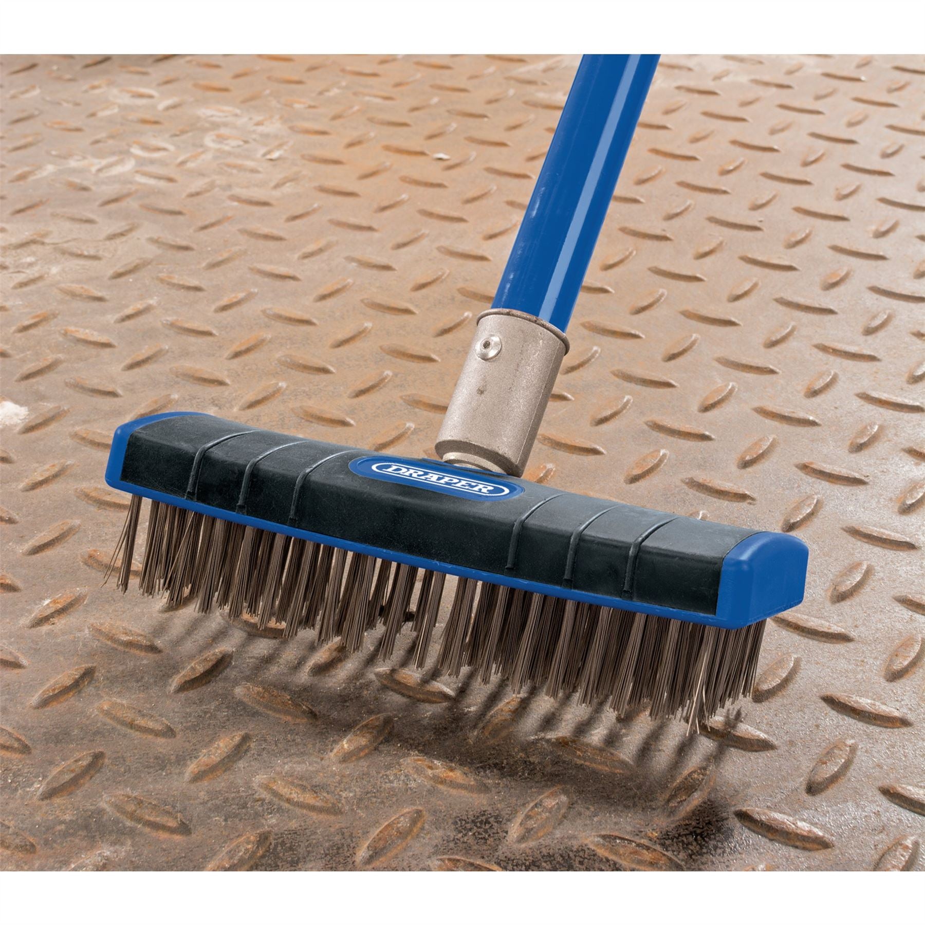 Draper 17189 Stainless Steel Bristle Scrub Brush 180mm Draper