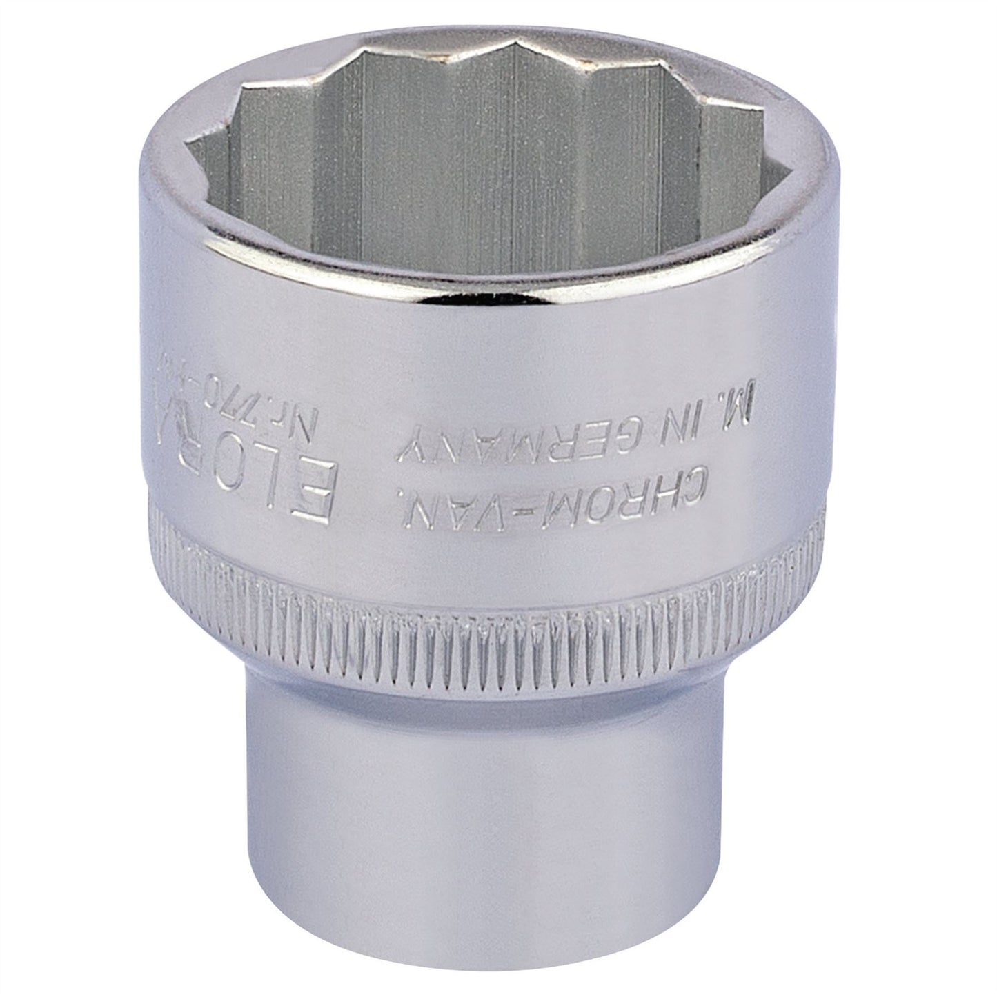 Elora 24757 Bi-Hexagon Socket 1/2" Sq. Dr. 30mm Elora