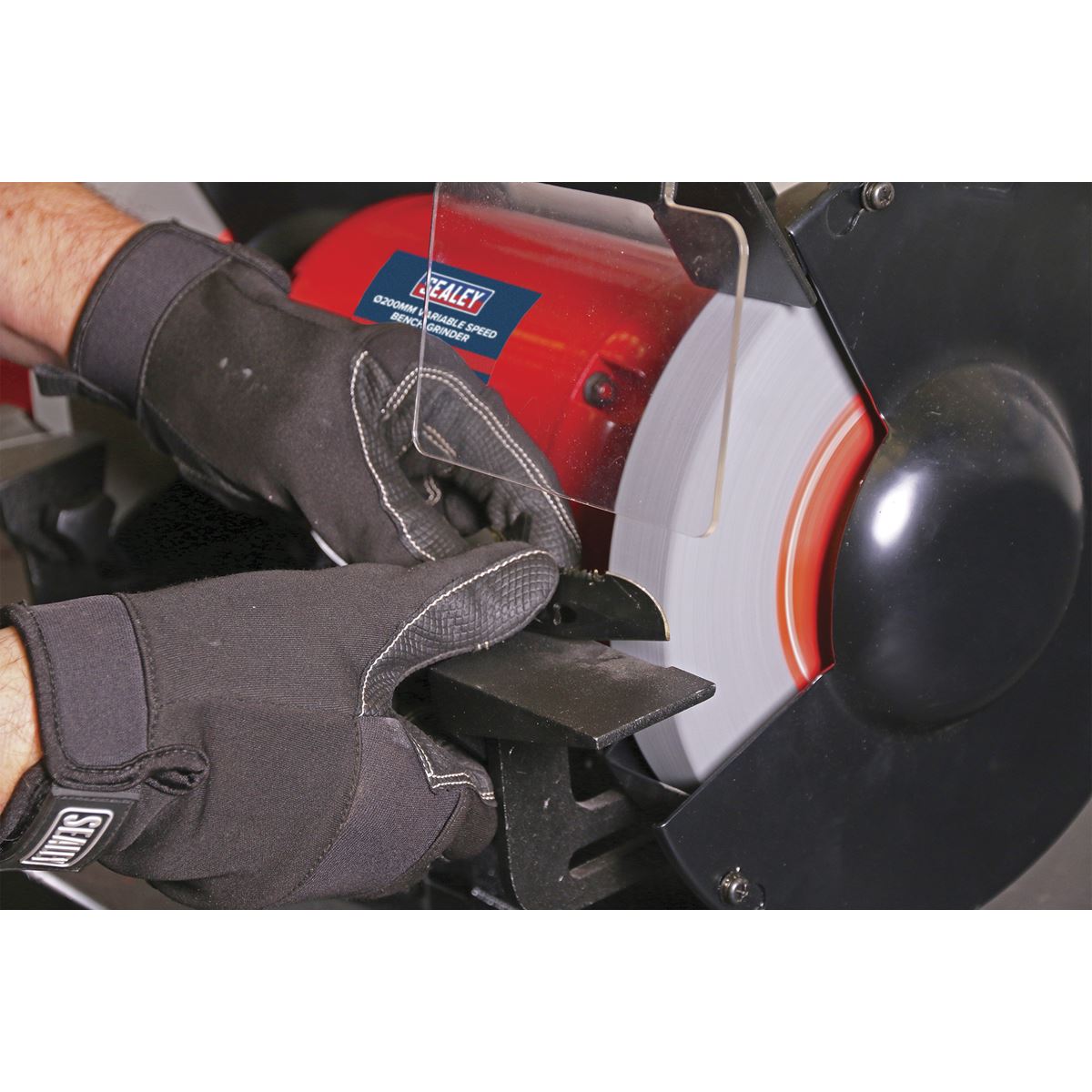 Sealey BG200WVS Bench Grinder Ø200mm Variable Speed Sealey