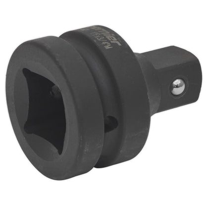 Sealey AK5405 Impact Adaptor 1"Sq Drive Female - 3/4"Sq Drive Male Sealey