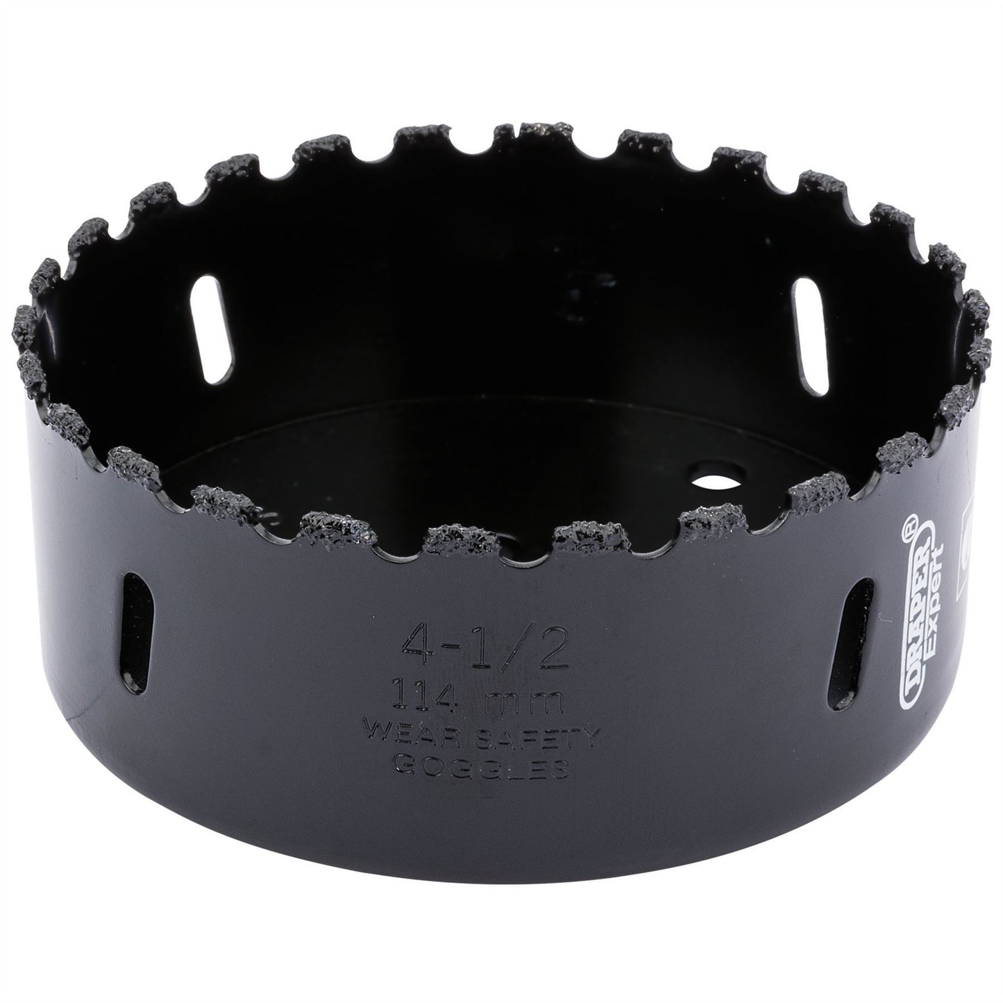 Draper 34969 Tungsten Carbide Grit Hole Saw 114mm Draper