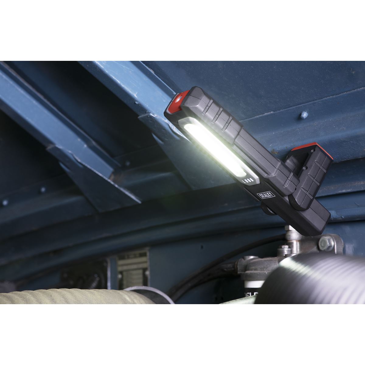 Sealey LEDWC04 Inspection Light 5W COB & 1W SMD LED - Wireless Rechargeable Sealey