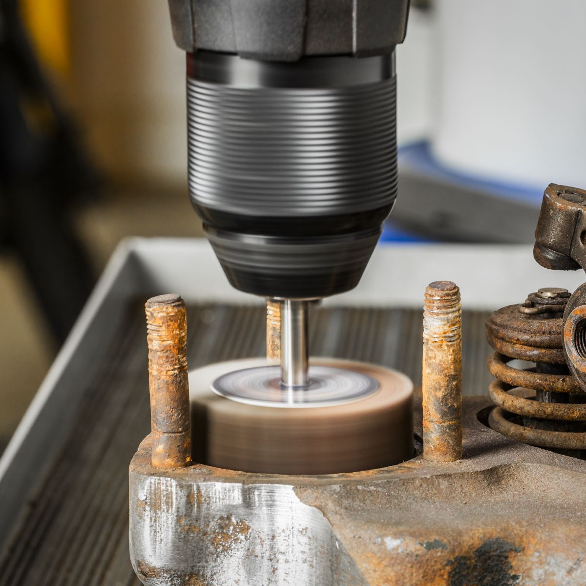 Sealey FW5025ASS Abrasive Flap Wheel Ø50 x 25mm Ø6mm Shaft Assorted Grit - Pack of 5 Sealey