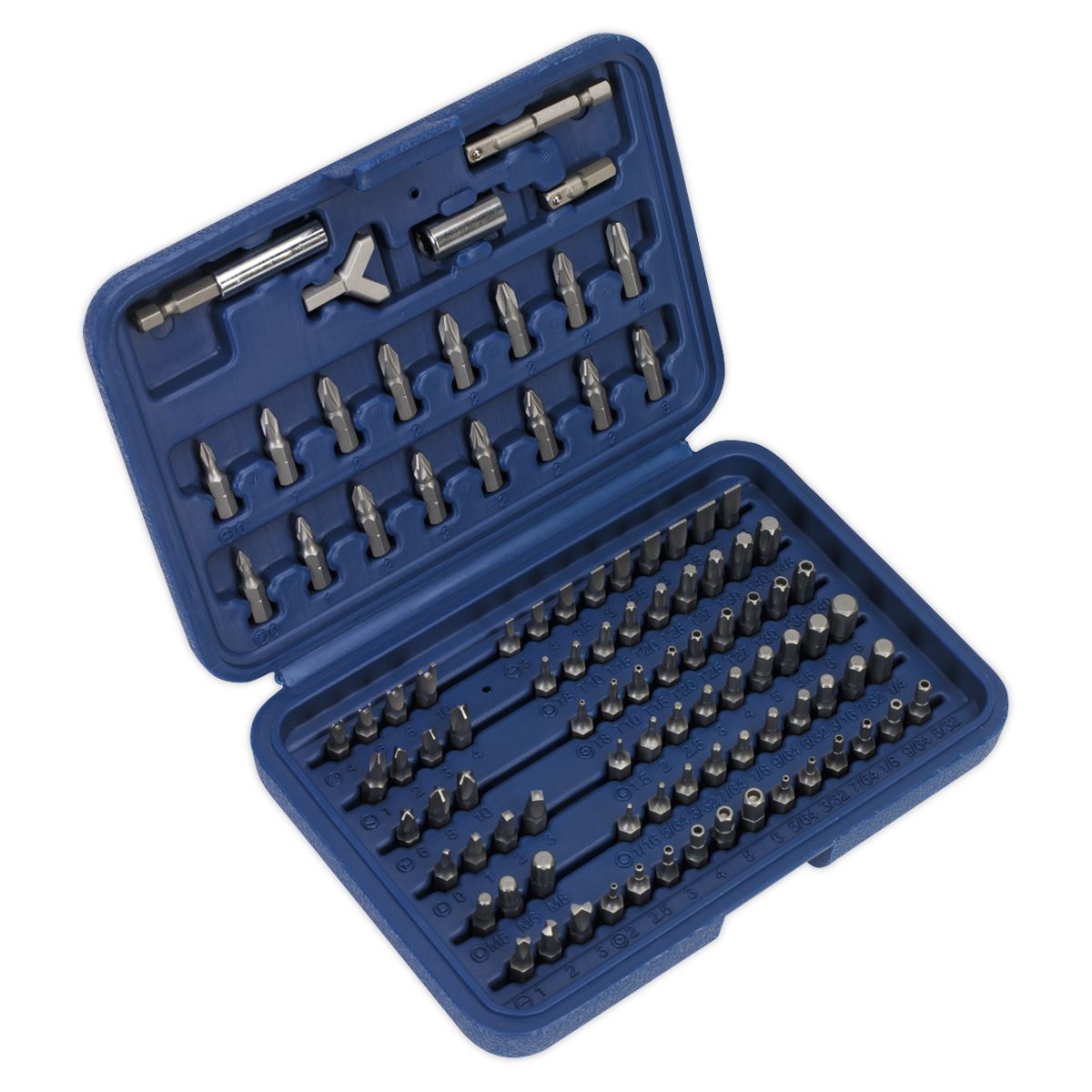 Sealey AK2100 Power Tool/Security Bit Set 100pc Sealey