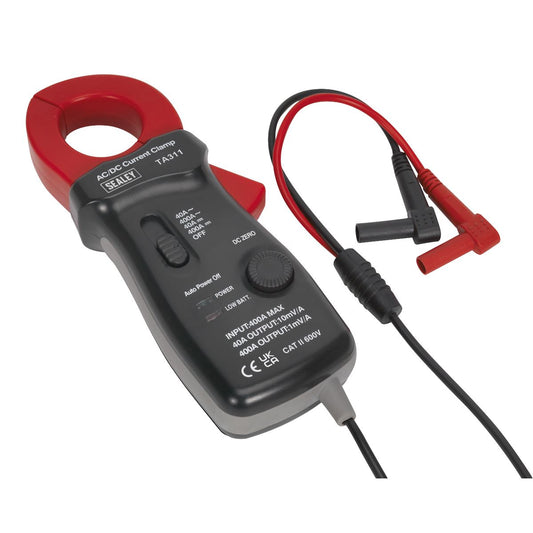 Sealey TA311 Current Clamp 40A/400A AC/DC - Ø28mm Sealey