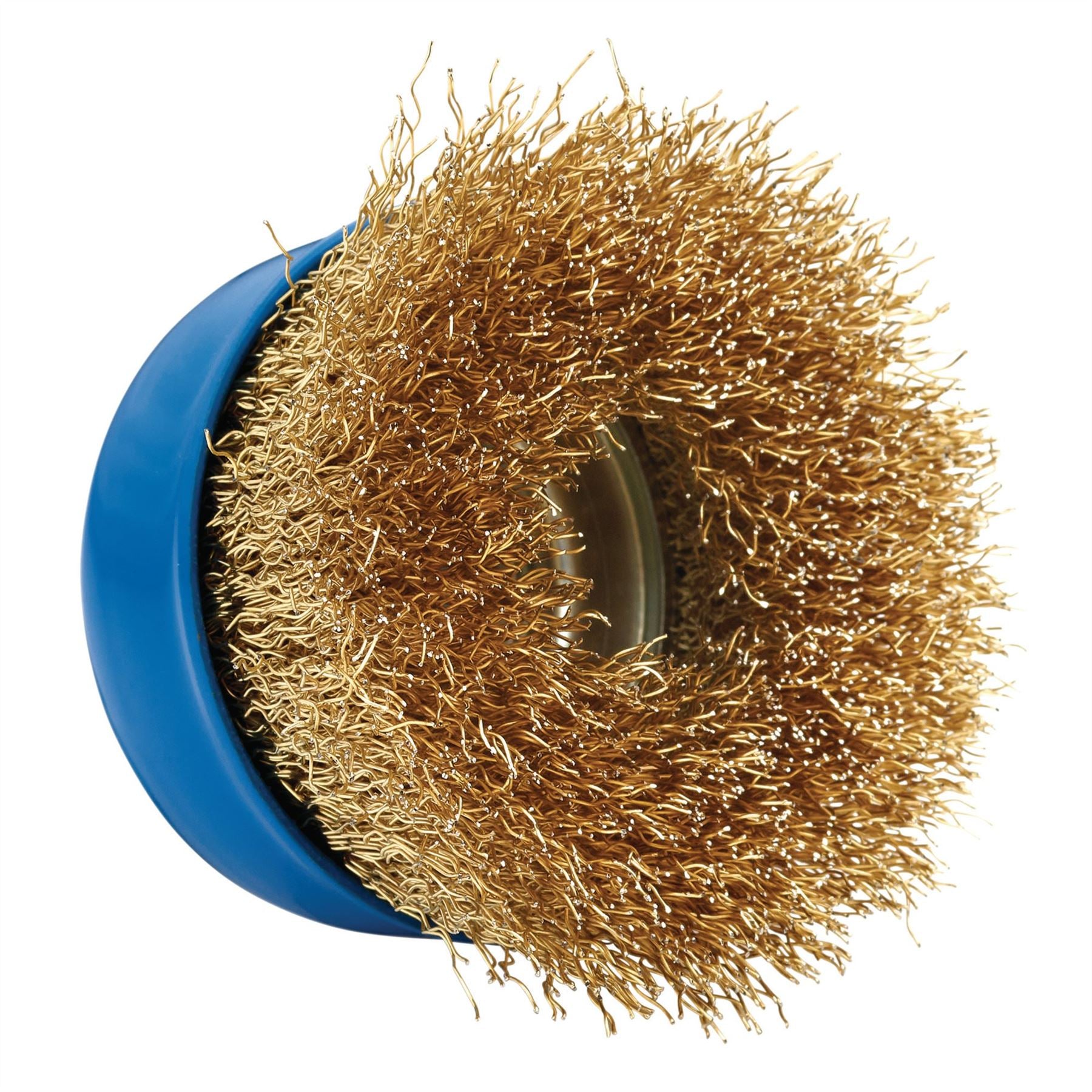 Draper 41444 Brassed Steel Crimped Wire Cup Brush 75mm M14 Draper